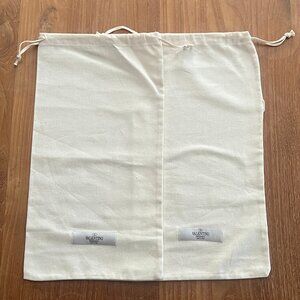 VALENTINO GARAVANI dustbag/shoe covers bundle of 2